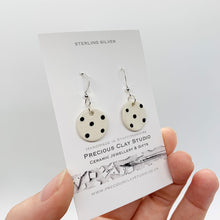 Load image into Gallery viewer, Gift Set - Earrings &amp; Decoration (Black Dot)
